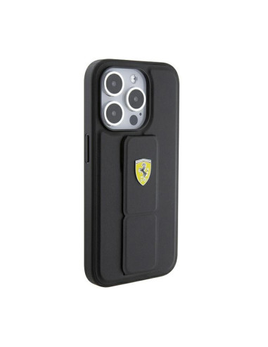 Etui Do iPhone 15 Pro Ferrari Grip Stand Metal...