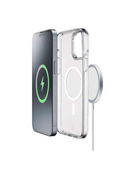 Etui Do iPhone 15 Pro Max MagSafe Cellularline Gloss Mag Przezroczysty