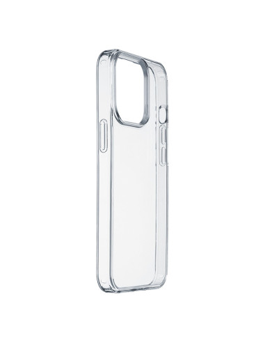 Etui Do iPhone 15 Pro Max z ochroną antybakteryjną Cellularline Clear Strong Przezroczysty