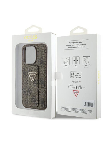 Etui Do iPhone 15 Pro Guess Grip Stand 4G...