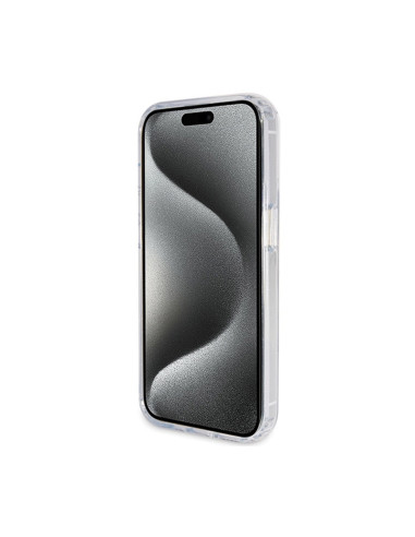 Etui Do iPhone 15 Pro Guess Ring Stand Script...