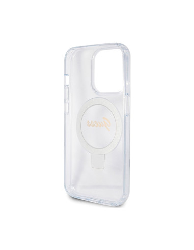 Etui Do iPhone 15 Pro Guess Ring Stand Script...