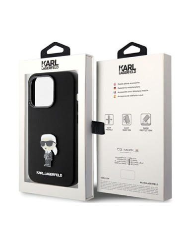 Etui Do iPhone 15 Pro Karl Lagerfeld Silicone...