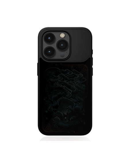 Etui antystresowe do iPhone 15 STM Reveal Warm MagSafe Czarny
