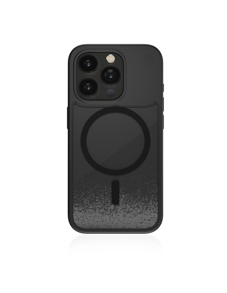 Etui antystresowe do iPhone 15 STM Relax Sand MagSafe Czarny