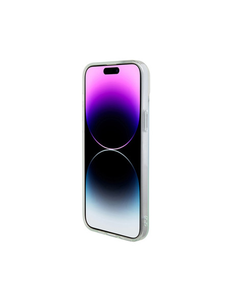Etui Do iPhone 15 Guess IML Iridescent MagSafe Wielokolorowy