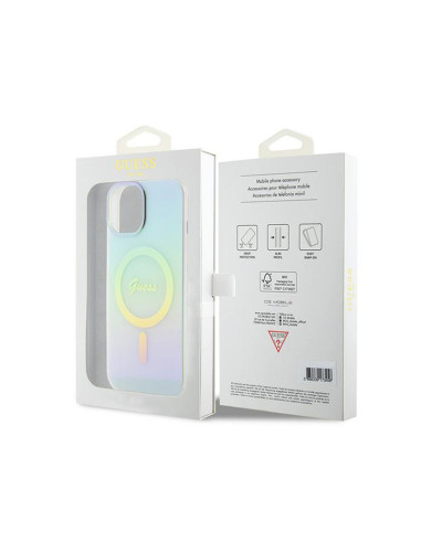 Etui Do iPhone 15 Guess IML Iridescent MagSafe...