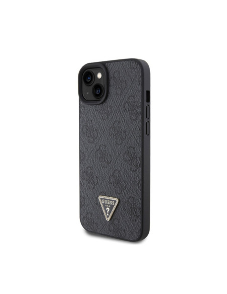 Etui Do iPhone 15 Guess Crossbody 4G Metal Logo Czarny
