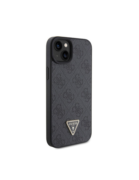 Etui Do iPhone 15 Guess Crossbody 4G Metal Logo Czarny