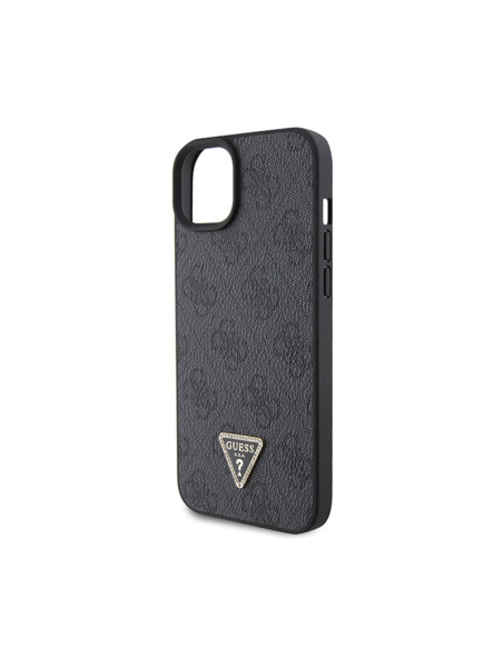 Etui Do iPhone 15 Guess Crossbody 4G Metal Logo Czarny