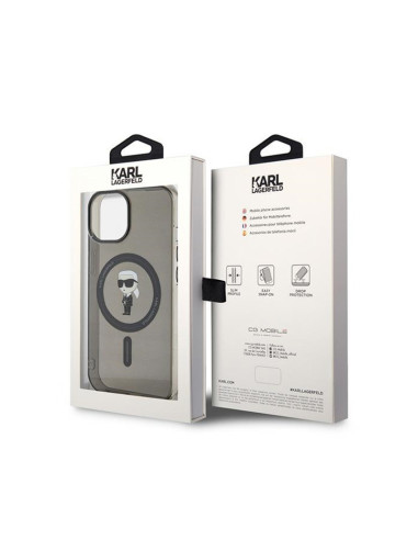 Etui Do iPhone 15 Karl Lagerfeld IML Ikonik...