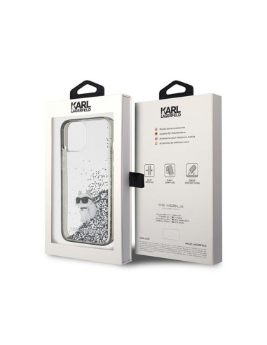 Etui Do iPhone 15 Karl Lagerfeld Liquid Glitter...