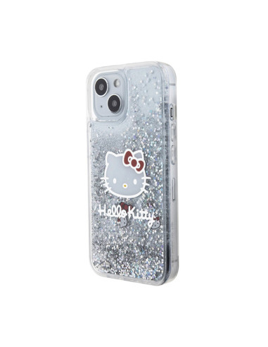 Etui Do iPhone 15 Hello Kitty Liquid Glitter...