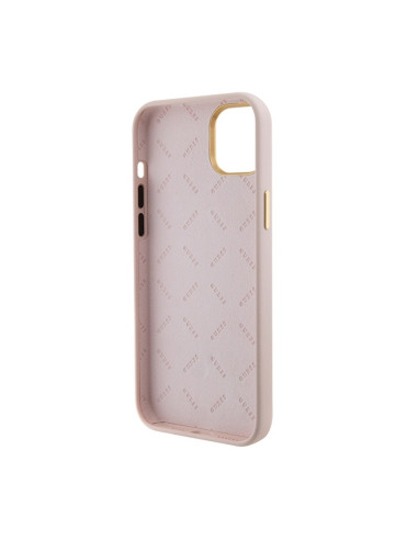 Etui Do iPhone 15 Guess Silicone Logo Strass 4G...