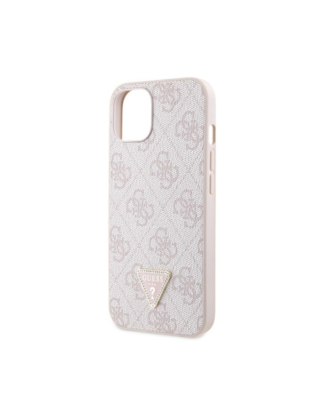 Etui Do iPhone 14 Pro Max Guess Crossbody 4G Metal Logo Różowy