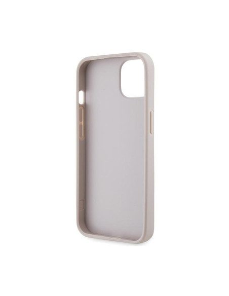 Etui Do iPhone 14 Pro Max Guess Crossbody 4G Metal Logo Różowy
