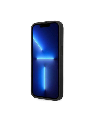 Etui Do iPhone 14 Pro BMW Leather Quilted Czarny