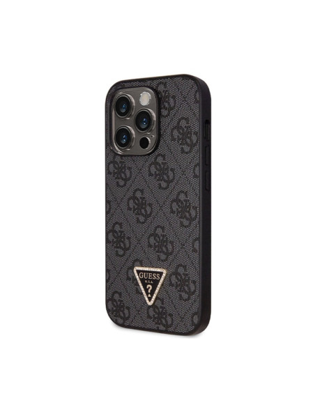 Etui Do iPhone 14 Pro Guess Crossbody 4G Metal Logo Czarny