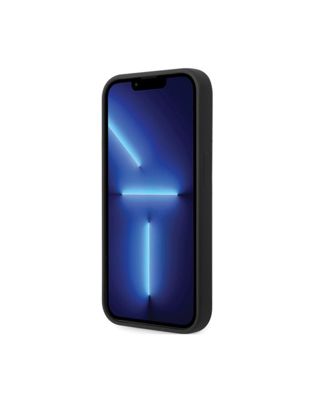 Etui Do iPhone 14 Pro BMW Signature Liquid Silicone MagSafe Czarny