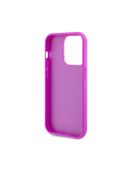 Etui Do iPhone 14 Pro Max Guess Disco Metal Script Różowy