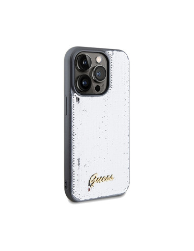 Etui Do iPhone 14 Pro Guess Sequin Script Metal...