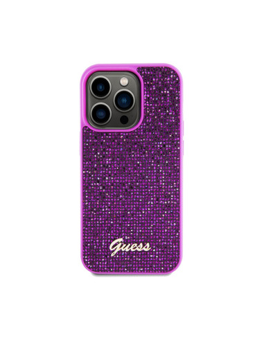 Etui Do iPhone 14 Pro Guess Disco Metal Script...
