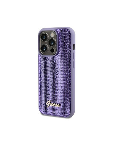 Etui Do iPhone 14 Pro Guess Sequin Script Metal...