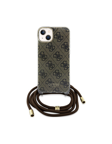Etui Do iPhone 15 Guess Crossbody Cord 4G Print...