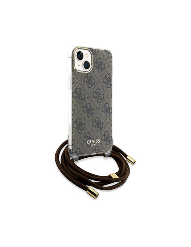 Etui Do iPhone 15 Guess Crossbody Cord 4G Print...