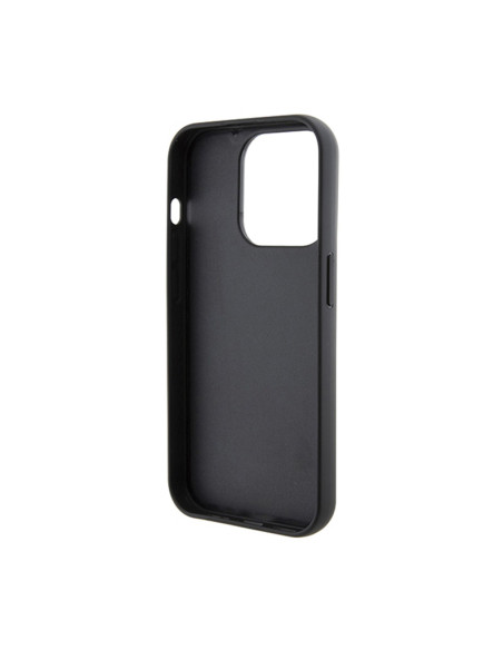 Etui Do iPhone 14 Pro Karl Lagerfeld Gripstand Saffiano Choupette Pins Czarny