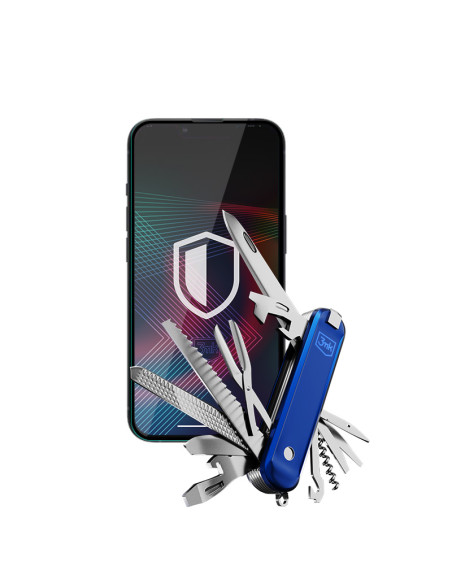 Szkło hartowane do iPhone 14 / 13 / 13 Pro 3mk HardGlass Max Lite Czarny