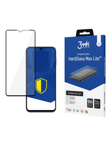 Szkło hartowane do Samsung Galaxy A14 3mk HardGlass Max Lite Czarny