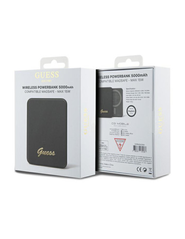 Powerbank indukcyjny 5000 mAh 15W MagSafe Guess...