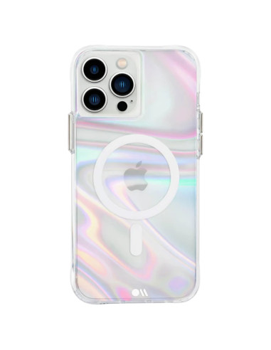 Etui Do iPhone 13 Pro Max Case-Mate Soap Bubble MagSafe Wielokolorowy