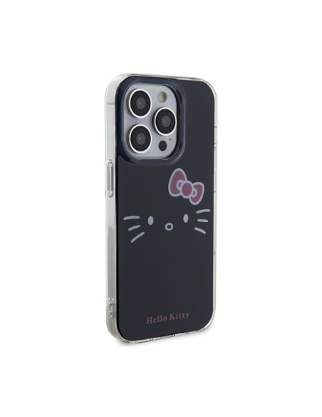 Etui Do iPhone 13 Pro Hello Kitty IML Kitty Face Czarny