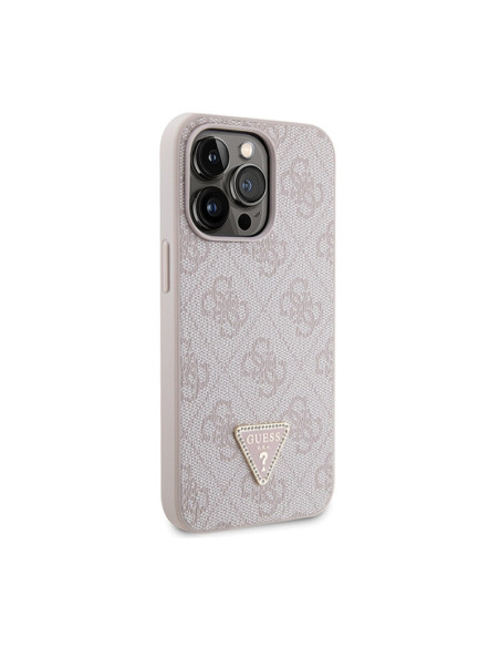 Etui Do iPhone 13 Pro Max Guess Crossbody 4G Metal Logo Różowy