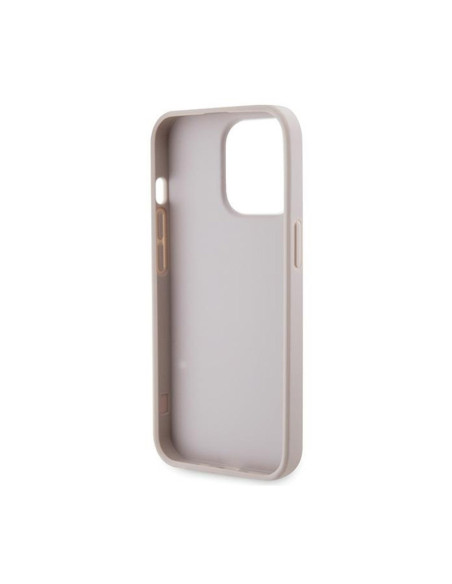 Etui Do iPhone 13 Pro Max Guess Crossbody 4G Metal Logo Różowy