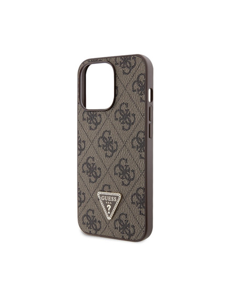 Etui Do iPhone 13 Pro Guess Crossbody 4G Metal Logo Brązowy