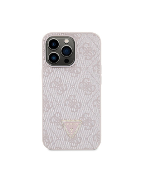Etui Do iPhone 13 Pro Guess Crossbody 4G Metal Logo Różowy