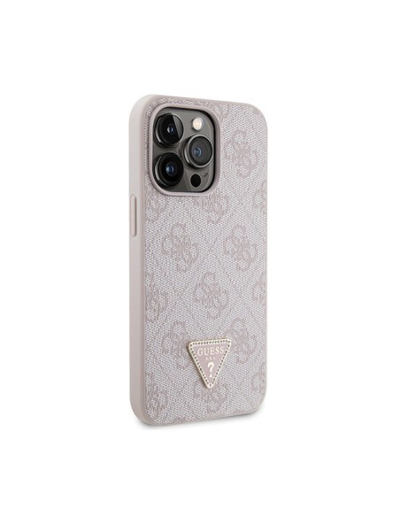 Etui Do iPhone 13 Pro Guess Crossbody 4G Metal Logo Różowy