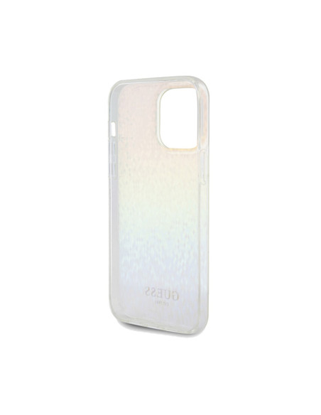 Etui Do iPhone 13 Pro Max Guess IML Faceted Mirror Disco Iridescent Wielokolorowy