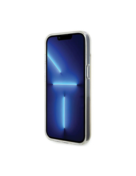 Etui Do iPhone 13 Pro Guess IML Faceted Mirror Disco Iridescent Wielokolorowy