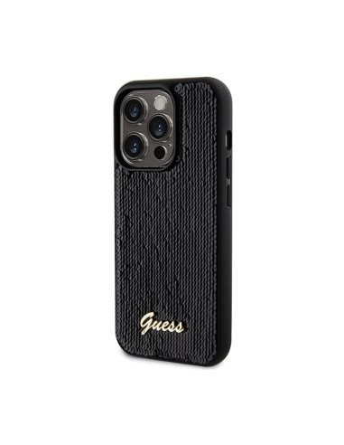 Etui Do iPhone 13 Pro Guess Sequin Script Metal...