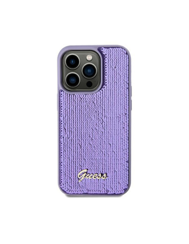 Etui Do iPhone 13 Pro Guess Sequin Script Metal...
