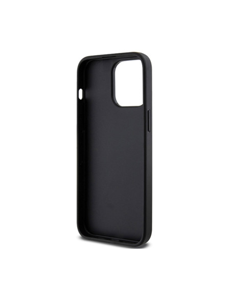 Etui Do iPhone 13 Pro Karl Lagerfeld Gripstand Saffiano Choupette Pins Czarny