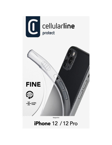 Etui Do iPhone 12 / 12 Pro Cellularline Fine...
