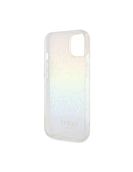 Etui Do iPhone 12 / 12 Pro Guess IML Faceted Mirror Disco Iridescent Wielokolorowy