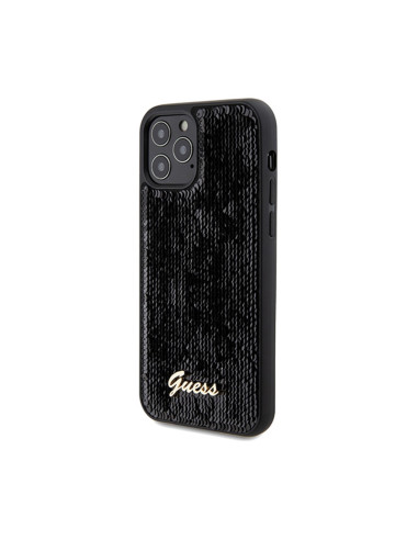 Etui Do iPhone 12 / 12 Pro Guess Sequin Script...