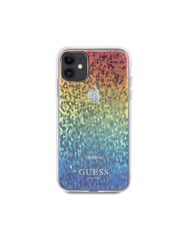 Etui Do iPhone 11 Guess IML Faceted Mirror...