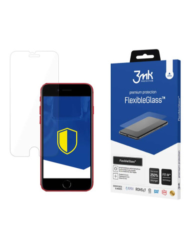 Szkło hybrydowe do iPhone SE 2022/2020 3mk FlexibleGlass